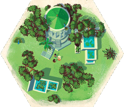 Score Gardens Akropolis | Meilleur jeu de société Gigamic